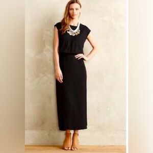 NWT Anthropologie Midi Dress by Bordeaux. Size: XS